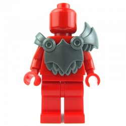 Lego Custom BRICK WARRIORS Armure Demon (steel) La Petite Brique