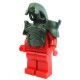 Lego Custom BRICK WARRIORS Tête Android (Army Green) La Petite Brique