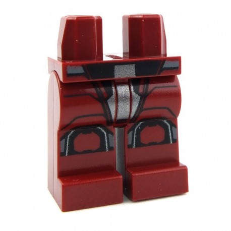 Lego Accessoires Minifig - Jambes - Sith Trooper (Dark Red - Star Wars) La Petite Brique