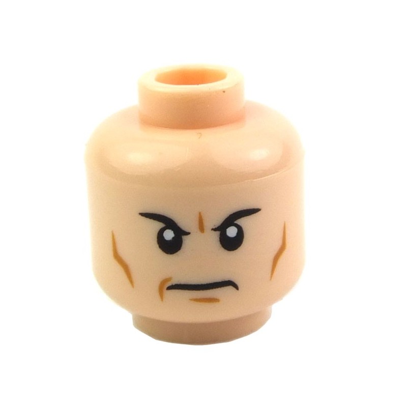 Lego Löwenmähne medium dark flesh Mähne mit Ohren Kostüm 49109pb01 Neu 