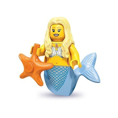 LEGO Minifigures Serie 9 - la sirène - 71000 (La Petite Brique, le spécialiste de la minfig)