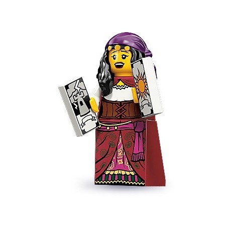 LEGO Minifigures Serie 9 - la voyante - 71000 (La Petite Brique, le spécialiste de la minfig)