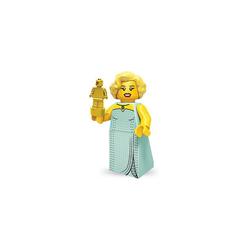 LEGO Minifig Serie 9 la starlette d'Hollywood (La Petite Brique)