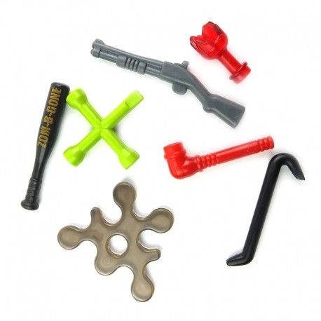 lego brickarms zombie defense pack