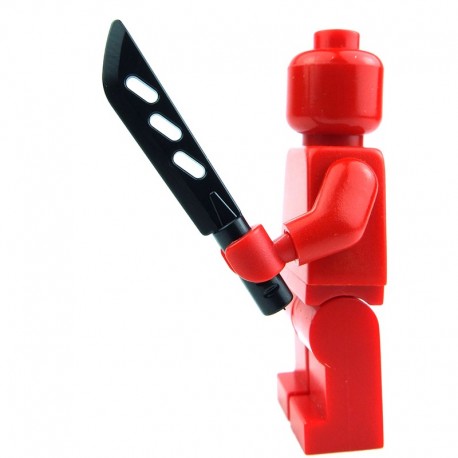 Lego Custom Si-Dan Toys Machette (noir) (La Petite Brique)