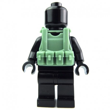 Lego Custom Si-Dan Toys Tactical Vest B12 (sand green) (La Petite Brique)