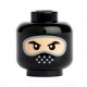 Lego Custom Minifig Citizen Brick Tête Balaclava (noir) (La Petite Brique)