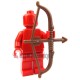 Lego Accessoires Minifig - Grand arc et flèche (Reddish Brown)﻿ La Petite Brique