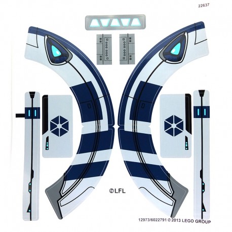 Lego Autocollant Star Wars Umbaran MHC (La Petite Brique)