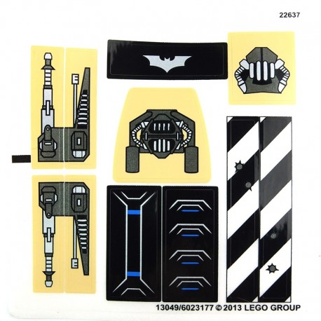 Lego Autocollant Tumbler (La Petite Brique)