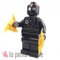 Lego Minifig Tortues Ninja TMNT Foot Soldier (Black) (La Petite Brique)