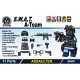 S.W.A.T. A-Team (ASSAULTER) Pack (11 parts) (Black)