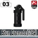 Lego Si-Dan Toys Stun Grenade (M84) (noir) (La Petite Brique)