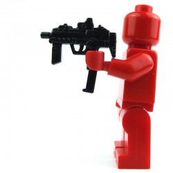 Lego Custom Si-Dan Toys MP7 (noir) (La Petite Brique)