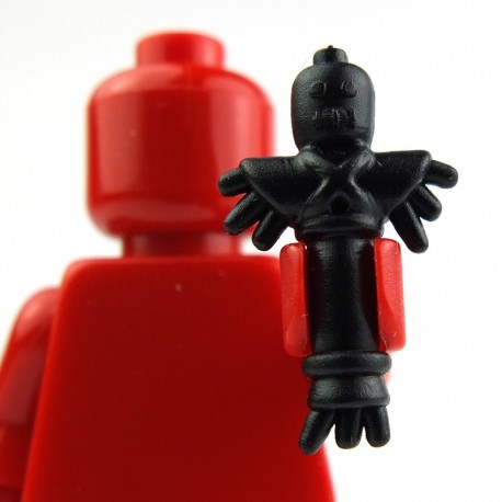 Lego Custom BRICK WARRIORS Poupée Vaudou (noir) La Petite Brique