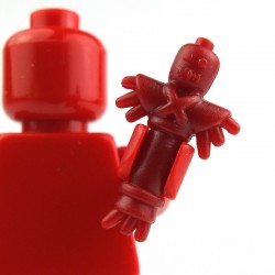 Lego Custom BRICK WARRIORS Poupée Vaudou (Rouge foncée) La Petite Brique