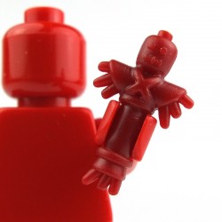Lego Custom BRICK WARRIORS Poupée Vaudou (Rouge foncée) La Petite Brique