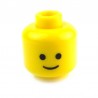 Lego Accessoires Minifig Tête jaune, standard (La Petite Brique)