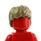 Lego Accessoires Minifig - Cheveux court, ébouriffé (Dark Tan) (La Petite Brique)