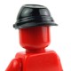 Black Minifig, Headgear Cavalry Cap (Kepi)