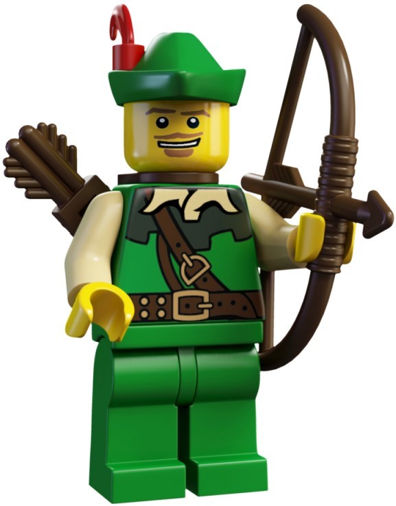 LEGO Forestman minifigura SERIE 1 Serie da collezione 