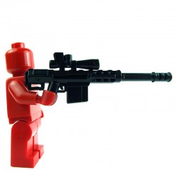 Lego COMBATBRICK Anti-Anything Heavy Caliber Sniper Rifle (noir) (La Petite Brique)
