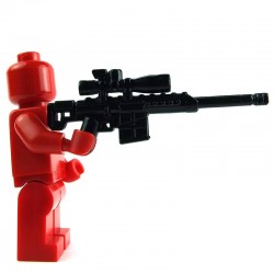 Lego COMBATBRICK Universal Sniper Rifle - "Ace" (noir) (La Petite Brique)