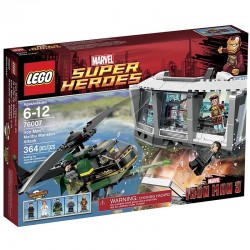 Lego 76007 - Iron Man : l'attaque de la villa de Malibu (La Petite Brique)