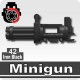 Lego Si-Dan Toys Minigun + Trépied (mitrailleuse) (Iron Black) (La Petite Brique)