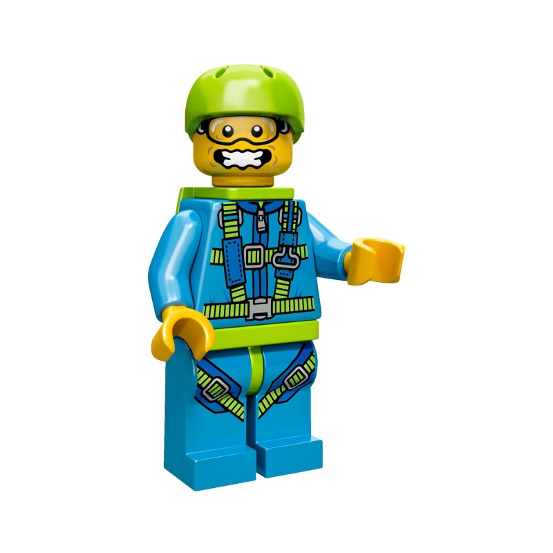 skelet mini ur LEGO Minifig Series 10 Skydiver - 71001 (La Petite Brique)