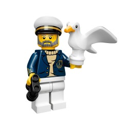 Lego Minifig Serie 10 le capitaine de bateau (La Petite Brique)