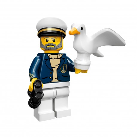 Lego Minifig Serie 10 le capitaine de bateau (La Petite Brique)