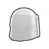Lego Custom Minifig White Hunter Helmet (La Petite Brique)