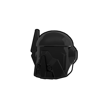 Lego Custom Minifig Black Merc Helmet (La Petite Brique)