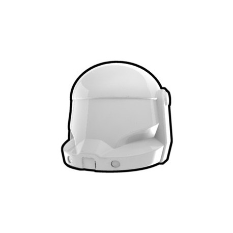 Lego Custom Minifig White Commando Helmet (La Petite Brique)