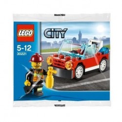Lego Polybag Impulse 30221 La voiture de Pompier (La Petite Brique)