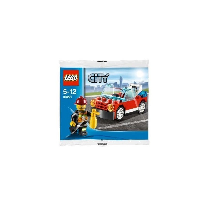 Lego Polybag City La voiture de Pompier (La Petite Brique)