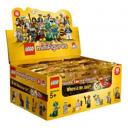 Lego Minifig Serie 10 71001 - Boite complète de 60 sachets - Série 10 (La Petite Brique)