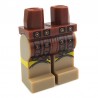 Lego Accessoires Minifig Jambes - ceinture romaine, médaillons dorés (La Petite Brique)