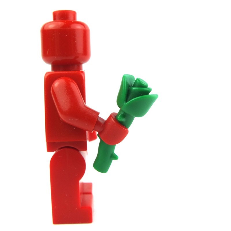 BrickWarriors Lego Custom Accessories Poison Rose (Green)﻿ La