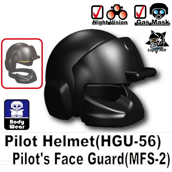1/6 Soldier Story HGU-56/P Helmet Set Pilot Helmet Model Scene Accessory Toy 