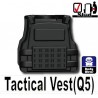 Lego Si-Dan Toys Tactical Vest Q5 (noir) (La Petite Brique)