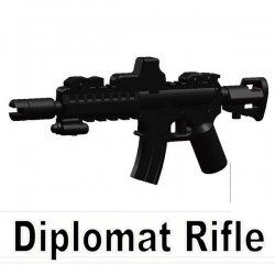 Lego Si-Dan Toys Diplomat Rifle (noir) (La Petite Brique)