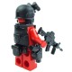 Lego Custom Si-Dan Toys S.W.A.T. A-Team (ASSAULTER Alfa2) Pack (10 pièces) (noir) (La Petite Brique)