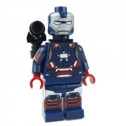 Lego Custom Minifig Minifigs4U Iron Patriot (Iron Man 3) (La Petite Brique) Super Heroes