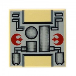 Lego Accessoires Star Wars Rebel Mechanical - Tile 2 x 2﻿﻿ (La Petite Brique)