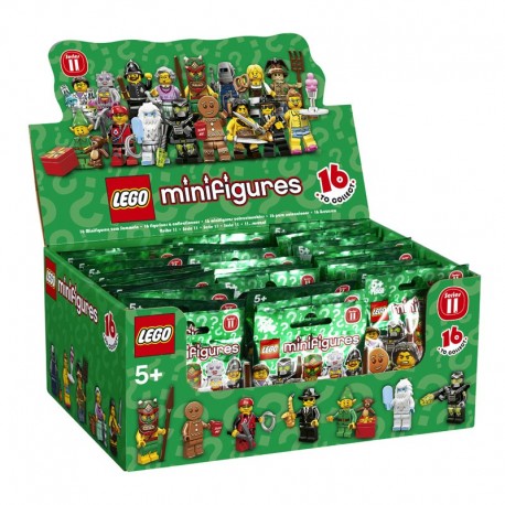 MINIFIG Series 11 - box of 60 minifigures 71002 La Petite Brique