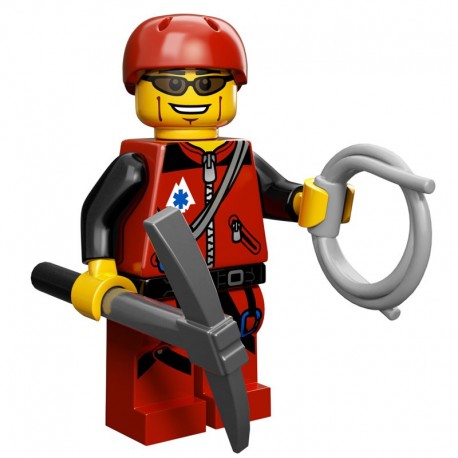 Lego Minifigure Serie 11 71002 l'alpiniste (La Petite Brique)