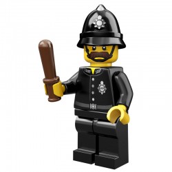 Lego Minifigure Serie 11 71002 le policier (La Petite Brique)