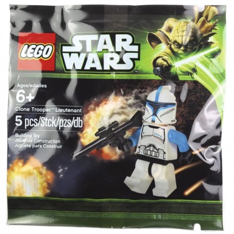 Lego Minifig 5001709 - Clone Trooper Lieutenant (Star Wars) 2013 (La Petite Brique)